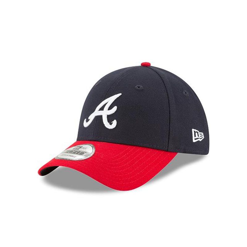 MLB Atlanta Braves Jr The League 9Forty Adjustable (YTG2547) - Blue New Era Caps